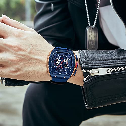 Mini Focus Men's Watch Fashion Sport Wrist Watches (Chronograph/Waterproof/Luminous/Calendar) Silicon Strap Quartz Watch f...