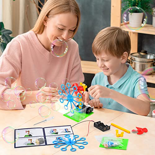 BeAndge STEM Robotics Kit - 6 Set STEM Toys for Ages 8-13, Science Kits Arts and Crafts for Kids Ages 8-12, Boys Gifts for...
