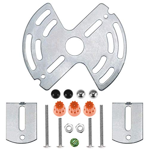Canomo Lighting Adjustable Crossbar Kit Multifunctional Light Fixture Crossbar Plate Support to 35lb for Mount Wall Light,...