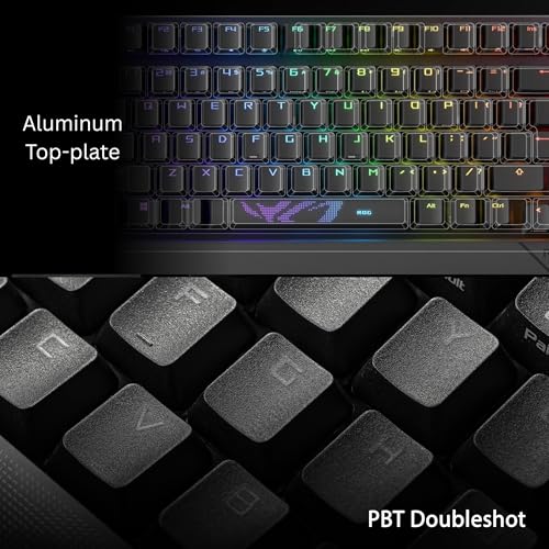 ASUS ROG Strix Scope II 96 Wireless Mechanical Gaming Keyboard – 96% Full-Size, Tri-Mode Connectivity, Hot Swappable Pre-l...
