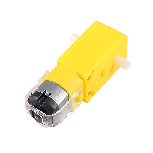 6 PCS DC Electric Motor 3V-6V Dual Shaft Geared TT Magnetic Gearbox Engine，DIY for Arduino Smart Car Robot Toys Cars Chassis Models Vibration Products (6)