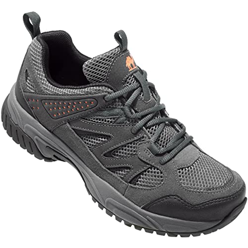CAMELSPORTS Hiking Shoes Men Lightweight Non-Slip Breathable Sneakers Low Top Walking Shoes for Outdoor Trailing Trekking ...