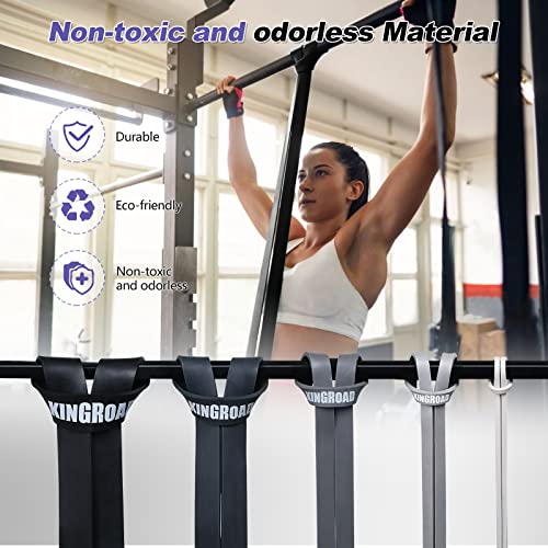 Resistance Band Pull Up Assistance Bands,Set of 5 Resistance Heavy Duty Exercise Stretch Fitness Bands for Stretching Powe...