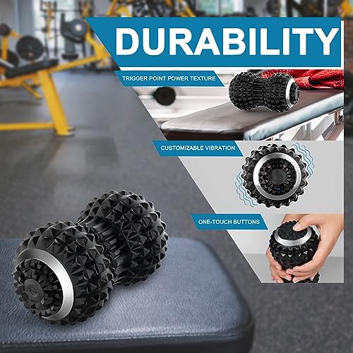 Uppye Vibrating Massage Ball for Pain Relif, Mobility Ball for Physical Therapy and Workout Recovery, Deep Tissue Myofasci...