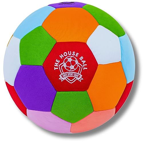 The House Ball - The Original Soft and Safe Indoor Soccer Ball Size 4 Created for Inside Your Home and Yard - Fun Soccer G...