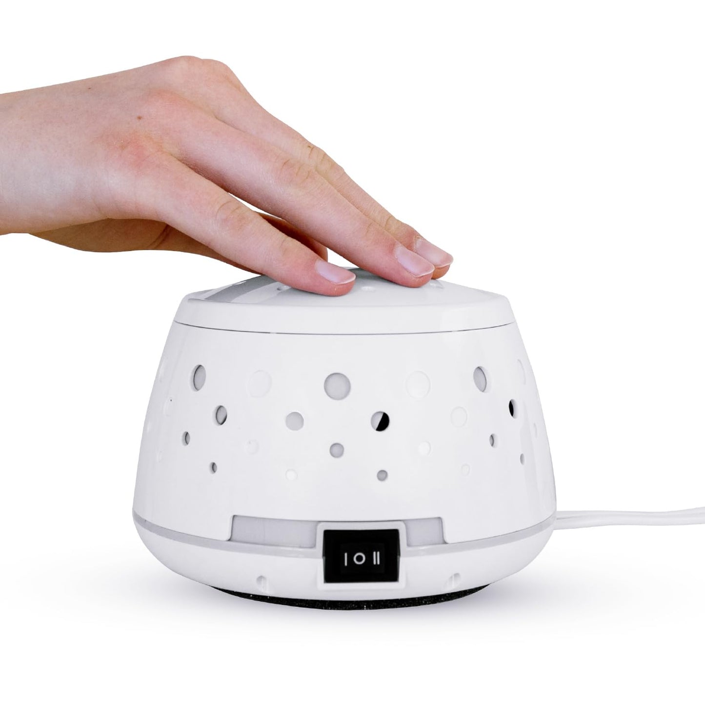White Noise Sound Machine - Real Fan Sleep Aid, Noise Cancelling for Office Privacy, Home, Baby & Adults - Portable, Travel Friendly Sleep Machine