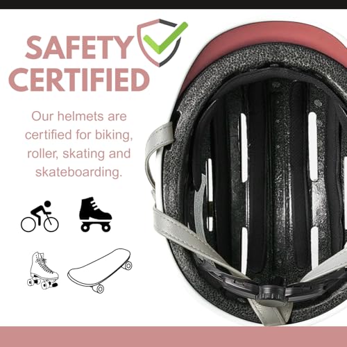 Thousand Kids Helmet – Free Reflective Sticker Pack to Customize, No Pinch Magnetic Buckle, Multi Sport Safety CSPC ASTM C...