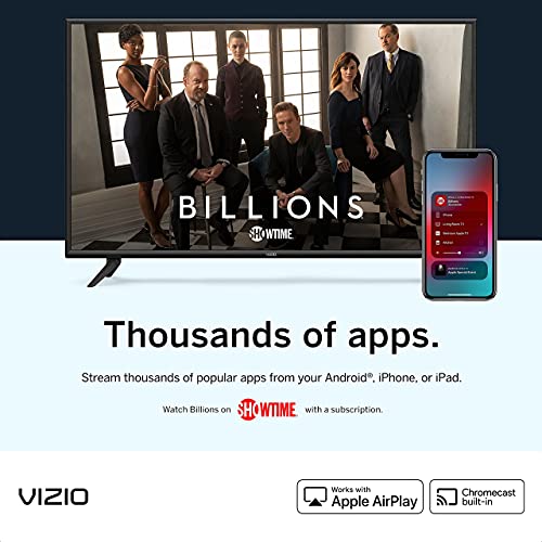 VIZIO 40-inch D-Series Full HD 1080p Smart TV Chromecast Built-in Streaming Channels, D40f-J09, 2021 Model 40 inches (Rene...