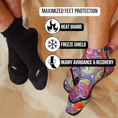 PLAVINS Professional Design Sports Sand Socks for Beach Volleyball, Sand Soccer & Beach Tennis