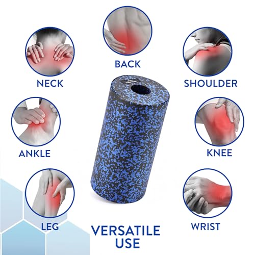EVEREST FITNESS Foam Roller - Medium Density Level - Foam Rollers for Back Pain or Muscle Massage - Deep Tissue Massage - ...