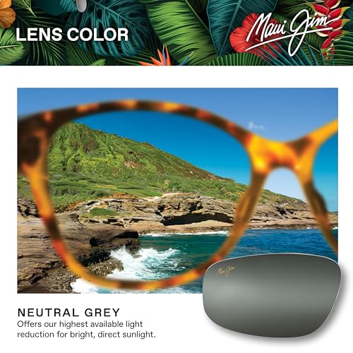 Maui Jim Polarized Men's and Women's Breakwall Rimless Sunglasses