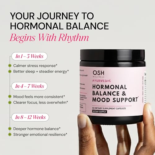 Ayurvedic Hormone Balance for Women | Mood, Energy, & Sleep Support | Cortisol Manager | Regulates Estrogen | Stress Relie...