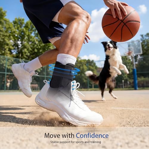Ankle Brace for Women Men - Ankle Support Brace for Sprained Ankle, Ankle Stabilizer for Achilles, Tendon, Sprain, Injury ...