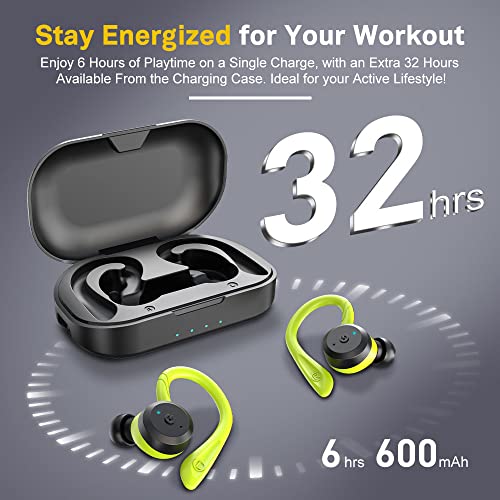 APEKX Bluetooth Headphones True Wireless Earbuds with Charging Case IPX7 Waterproof Stereo Sound Earphones Built-in Mic i...