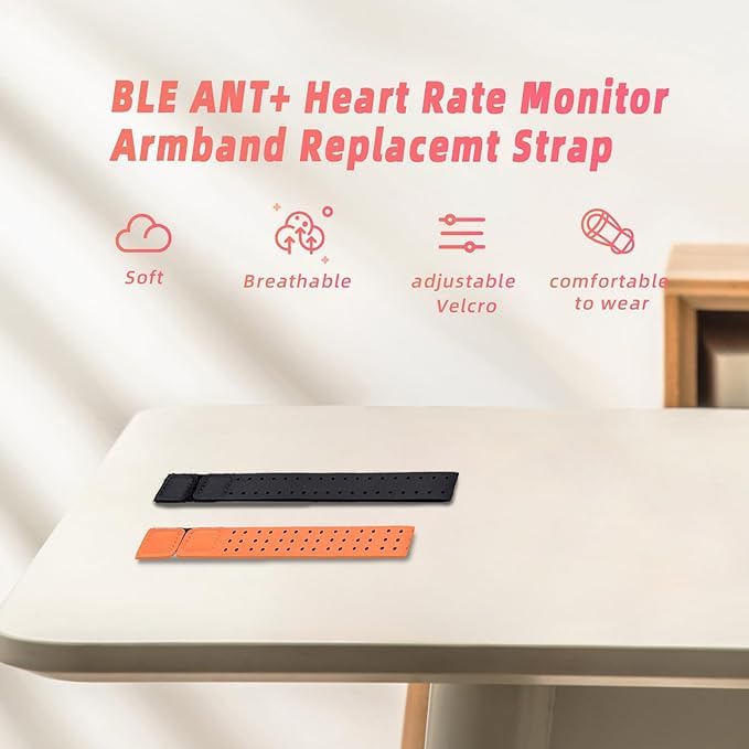 fitspur Replacement Armband Strap Compatible with OTF, Orange Theory Fitness Band