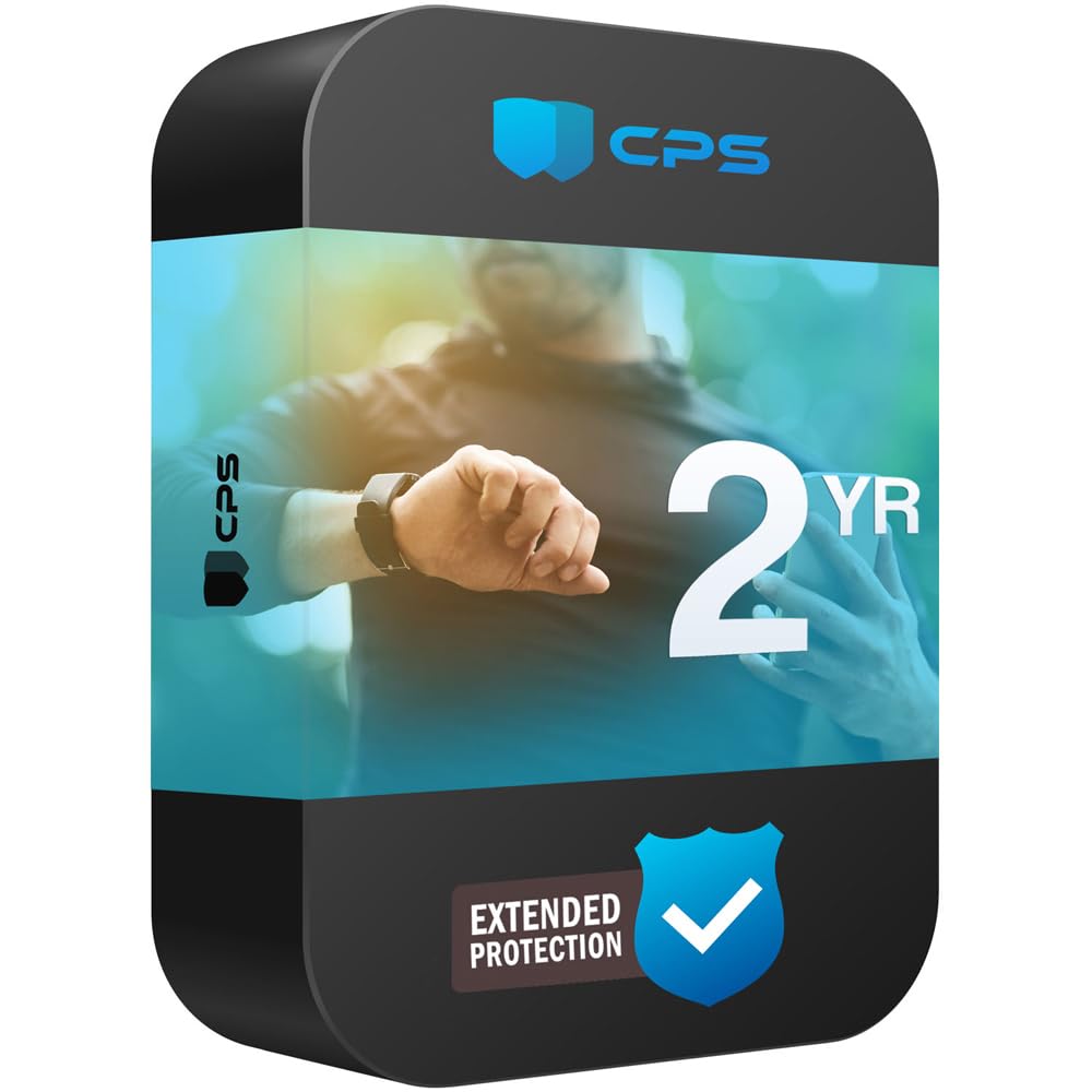 Garmin 010-N2784-01 Venu 3 Health and Fitness GPS Smartwatch Slate Bezel/Black Band (45mm) Refurbished Bundle with 2 YR CPS Enhanced Protection Pack