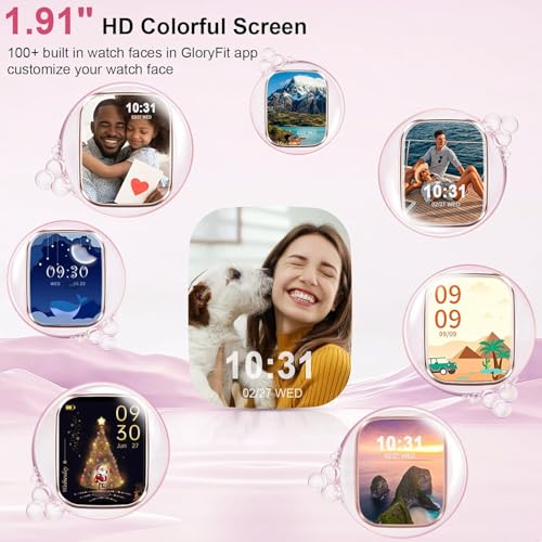 Fempoin Smart Watch, 1.96" HD SmartWatch, Touch Screen Answer/Make Call, IP68 Waterproof 105+ Sport Fitness Tracker, Activ...