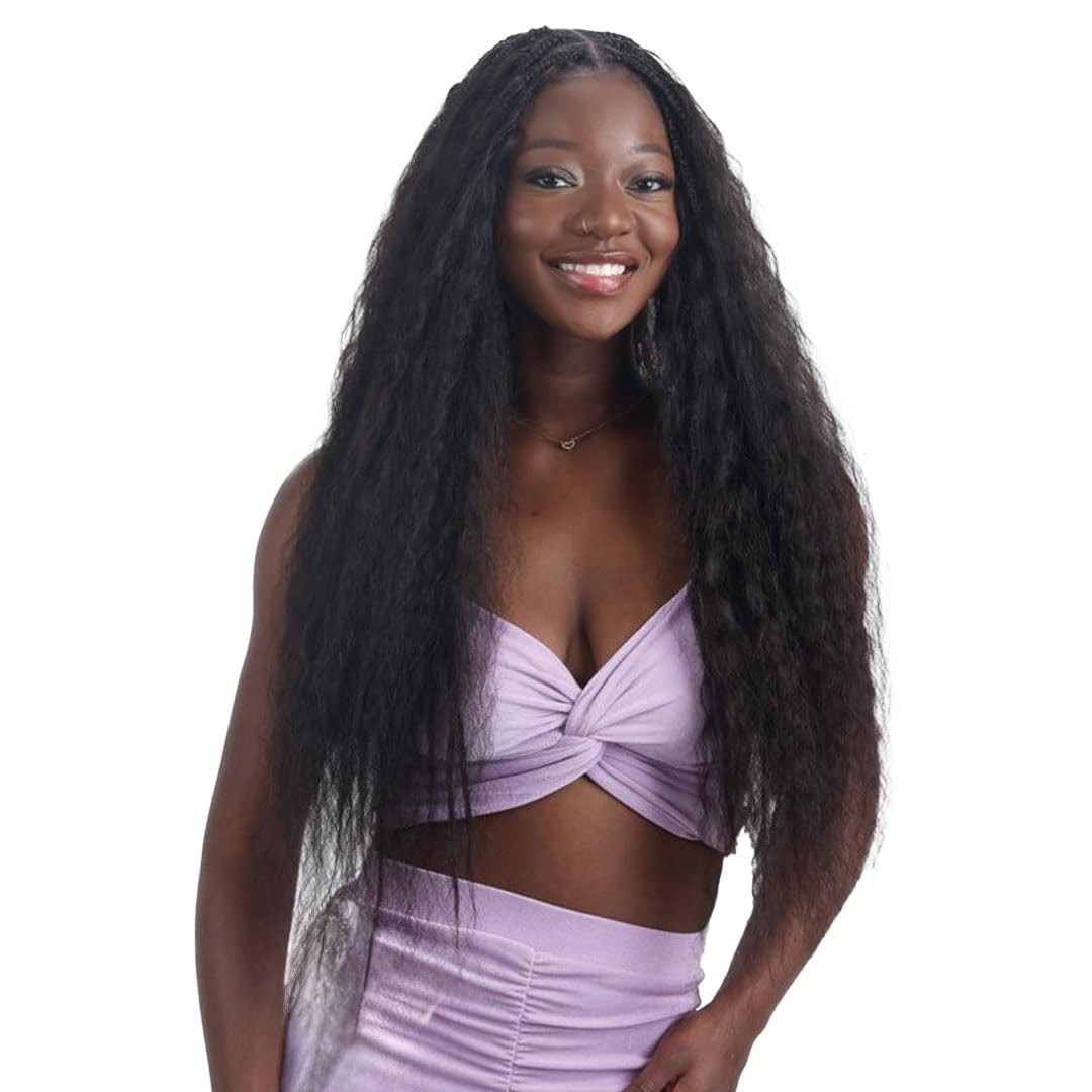 Free Tress Human Hair Braids - Super Bulk 18 (2 DARK BROWN)