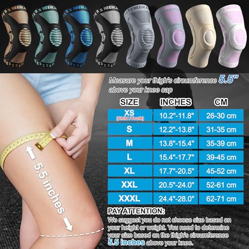 NEENCA Professional Knee Brace for Pain Relief, Medical Knee Support with Patella Pad & Side Stabilizers, Compression Knee...