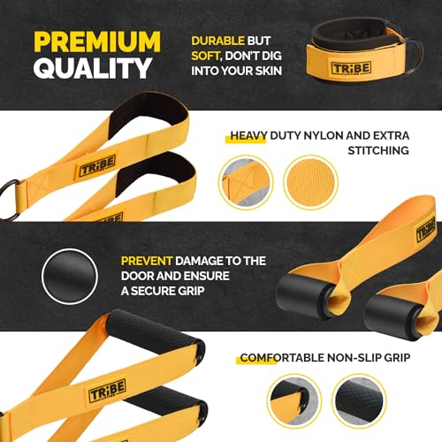 Tube Resistance Bands for Working Out Men and Women - Exercise Bands Resistance Bands Set, Resistance Band Bar, Handles, A...
