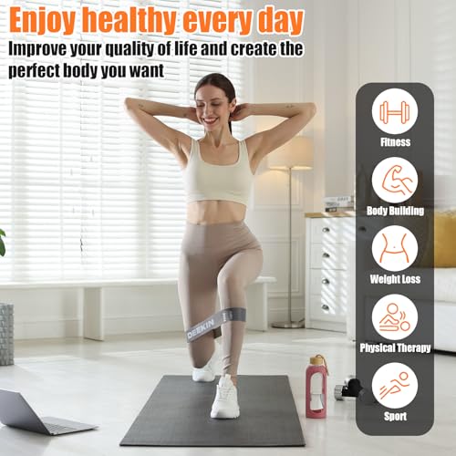 DEEKIN 20 Pcs Resistance Bands Bulk Loop Resistance Exercise Bands for Working Out Stretch Yoga Starter Set Elastic Exerci...