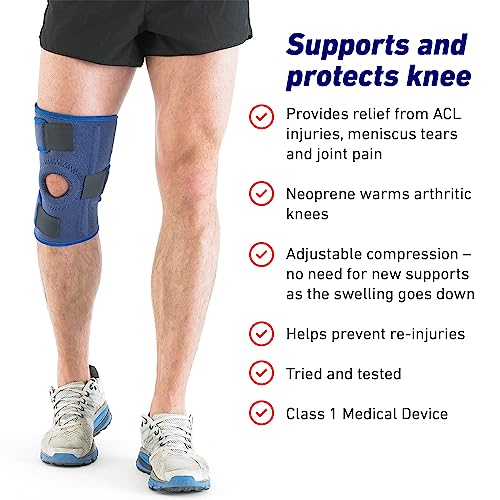 Neo-G Open Knee Brace - Knee Support for Patella Injuries, Joint Pain, Miniscus Tear, Rehabilitation, Sporting Injuries. M...