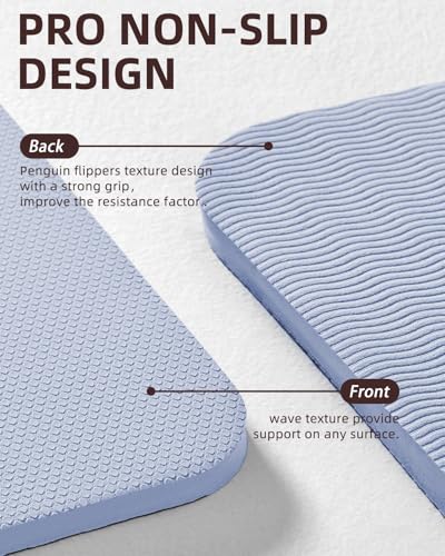 YOTTOY Yoga Mat, 72"x 32"x1/3" Extra Wide Non-Slip Exercise Fitness Yoga Mats,Eco-Friendly TPE Exercise Mats for Women Men...