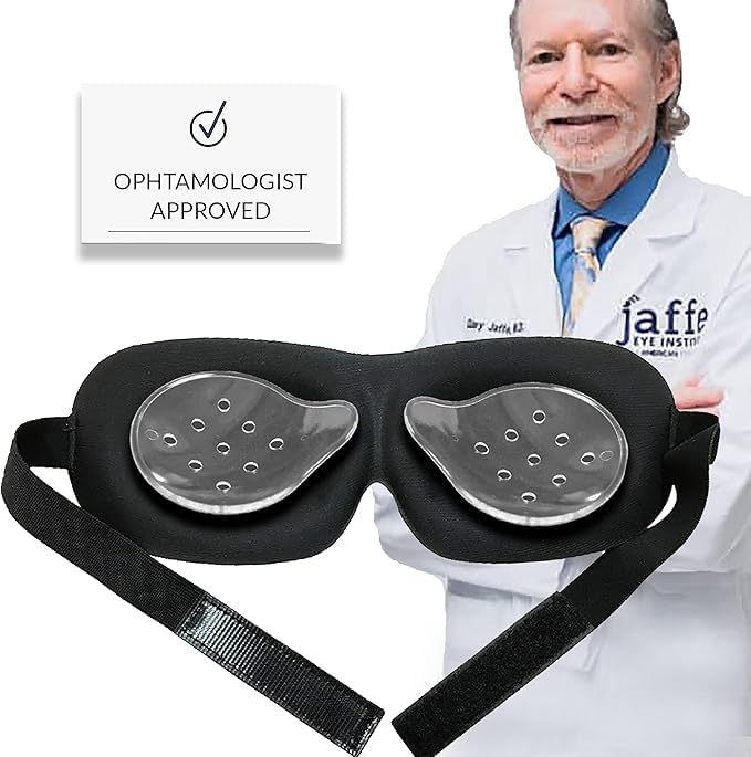 Sleep Mask for Cataract & LASIK Recovery – 3D Contoured Eye Protection for Comfortable Sleep