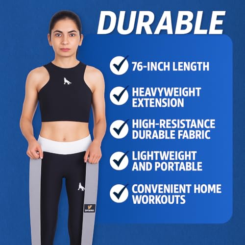 VOTENA 76" Fabric Resistance Band – Long Pull Up Assist Band for Full Body Workout, Strength Training & Physical Therapy –...