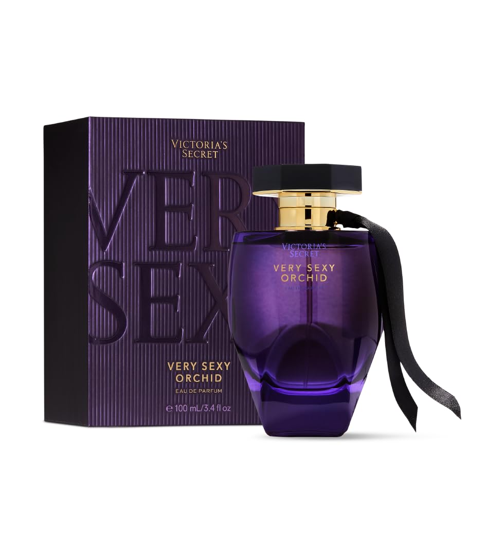 Victoria's Secret Very Sexy Orchid Eau de Parfum, Notes of Blackcurrant, Orris Woods & Sheer Patchouli, Perfumes for Women (3.4