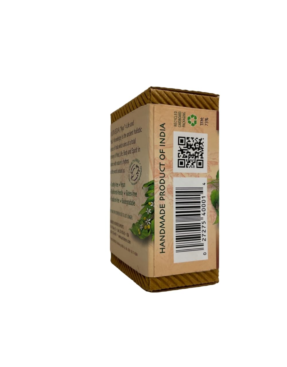 Auromere Bar Soap Sandlwd Turmeric 2.75 Oz