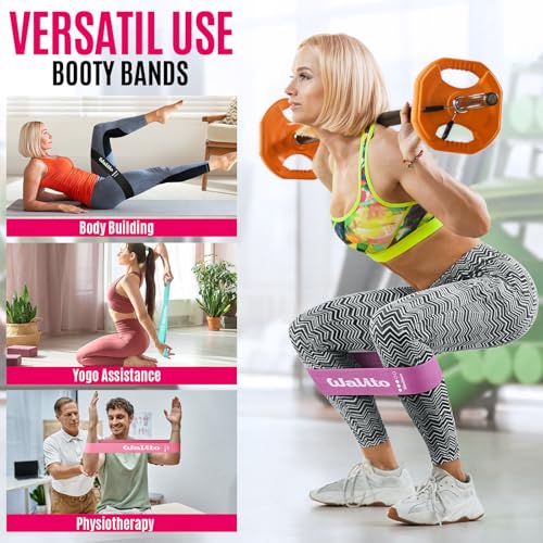 Fabric Resistance Bands for Working Out - Booty Bands for Legs -Glutes Training for Women and Men - Exercise Bands for Squ...