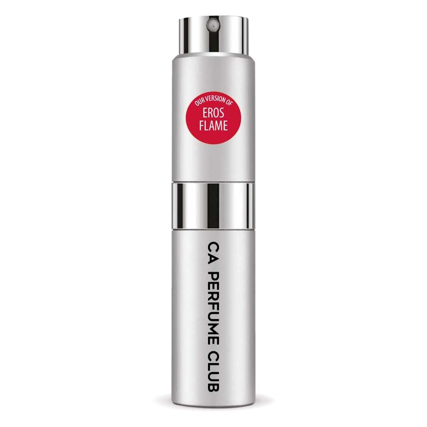 CA Perfume Impression of Eros Flame for Men Woody Spicy Scent Long Lasting Cologne for Men Eau De Parfum Travel Size Refillable Atomizer Spray 0.27 Fl Oz 8ml