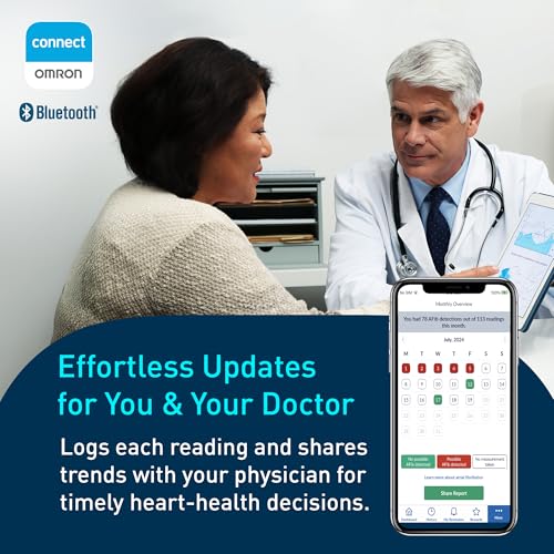 OMRON Platinum Blood Pressure Monitor for Home Use & Upper Arm Blood Pressure Cuff - #1 Doctor & Pharmacist Recommended Br...