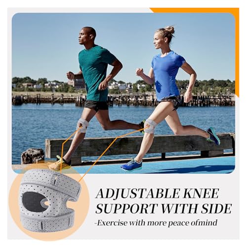 Relieflex Knee Brace for Women Men | Pain Relief Adjustable Patellar Tendon Support Sleeves Brace Knee Joint Strap for Hik...