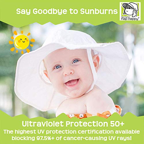 Flap Happy Baby-Girls UPF 50+ Floppy Hat