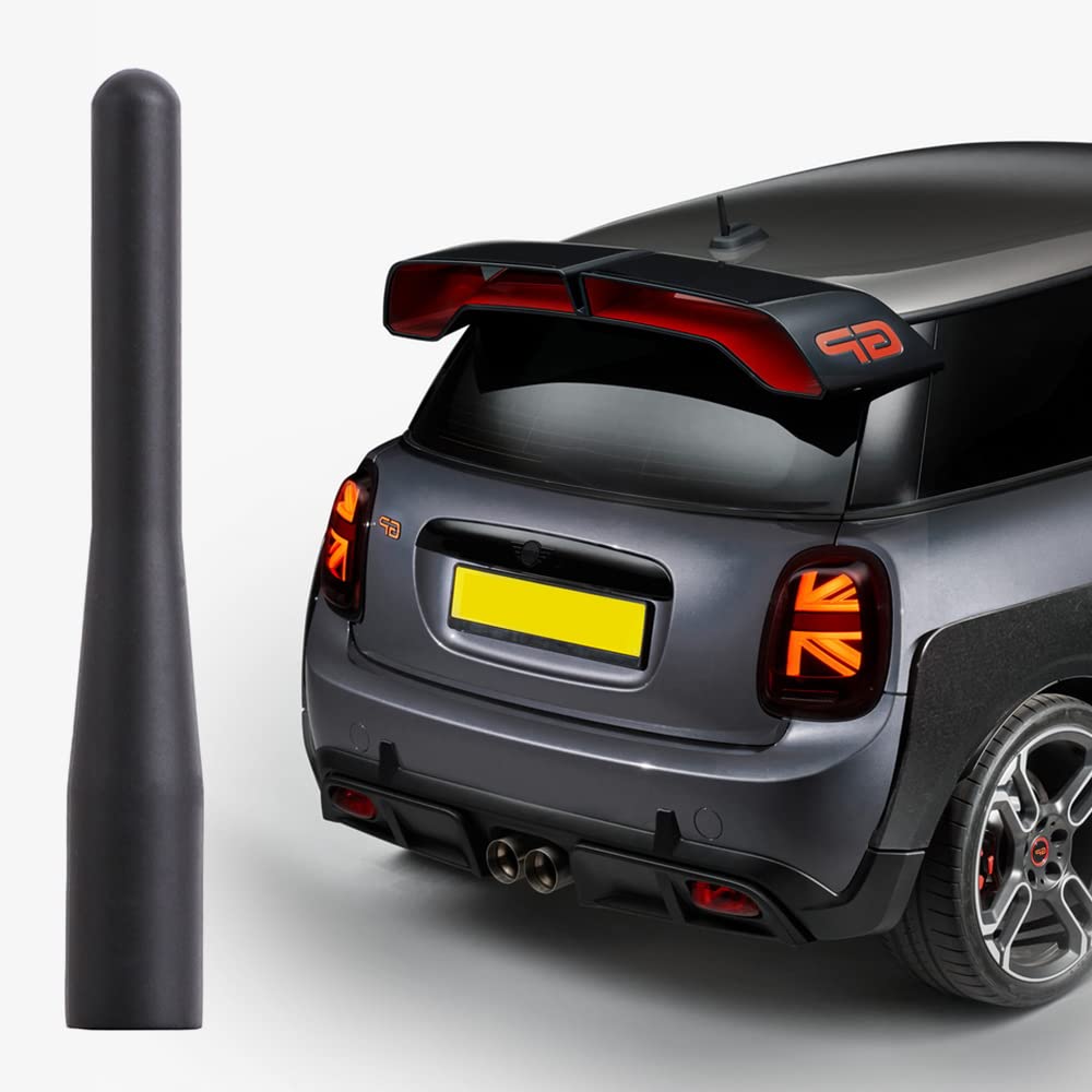 Vofono Short Antenna Compatible With Mini Cooper 2000-2025 Mini Cooper Accessories 4.5 Inch Antenna Mast Replacement