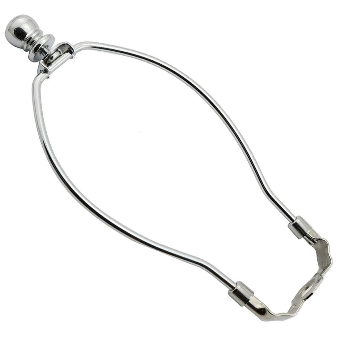 DZS Elec 1-Pack 8 Inch Metal Lamp Harp Holder for Table/Floor Light Fitting Silver HARP-8IN-S1