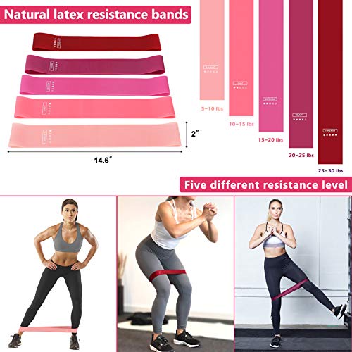Yoga Wheel Set 11-in-1,Back Roller & 2 Blocks with Strap,Resistance Bands,Jump Rope,Carrying Bag,Perfect Yoga Back Wheel A...