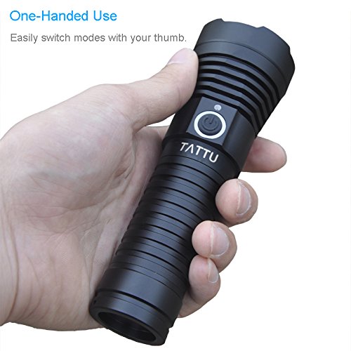 Tattu U3 Uv Flashlight Rechargeable 395Nm Black Light Torch Blacklight 10W Ultraviolet Led Lamp With Micro Usb Charging Cable