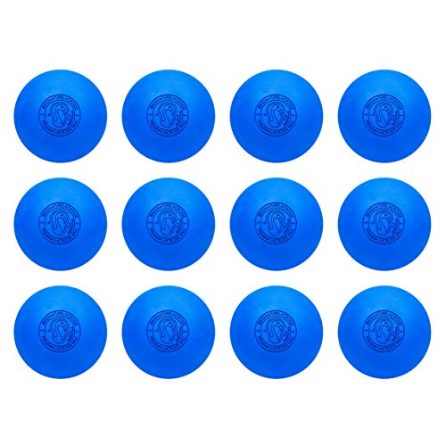 Signature Lacrosse Ball Set - Packs of 2, 4, 8, 12, and 120 - No Chemical Smell Massage Balls, Myofascial Release Tools, B...