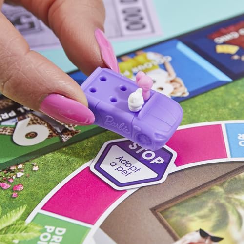 Hasbro Games The Game of Life: Barbie Edition Board Game | Ages 8+ | 2 to 4 Players | Fun Family Games for Kids and Adults...
