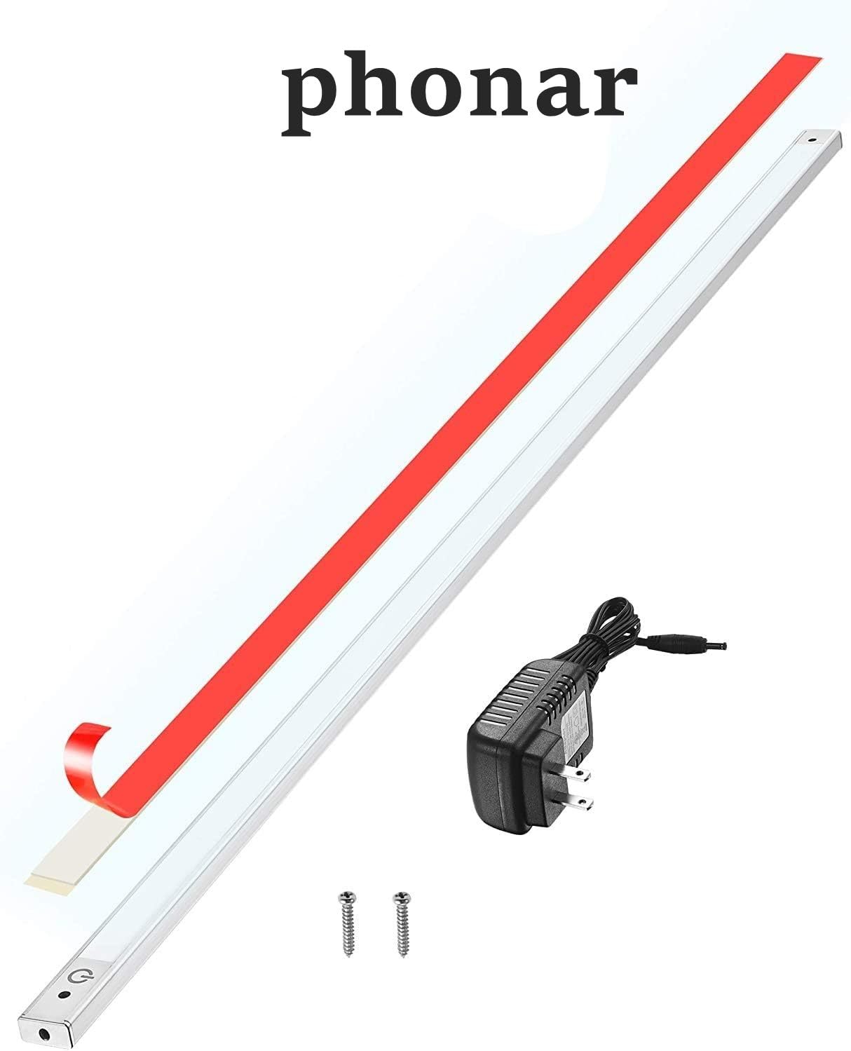 phonar Under Cabinet LED Lighting 48 Inch Cold White Counter Light SL-1601-48-4000