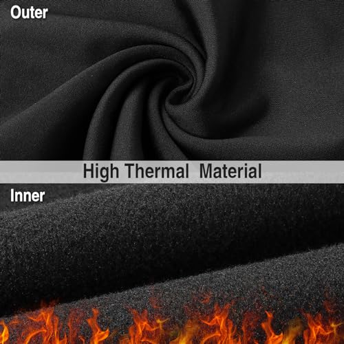LUOLIIL VOE 2 Pack Winter Neck Gaiter Warmer for Men&Women,Windproof Face Cover Fleece Face Mask Scarf for Cold Weather Sport