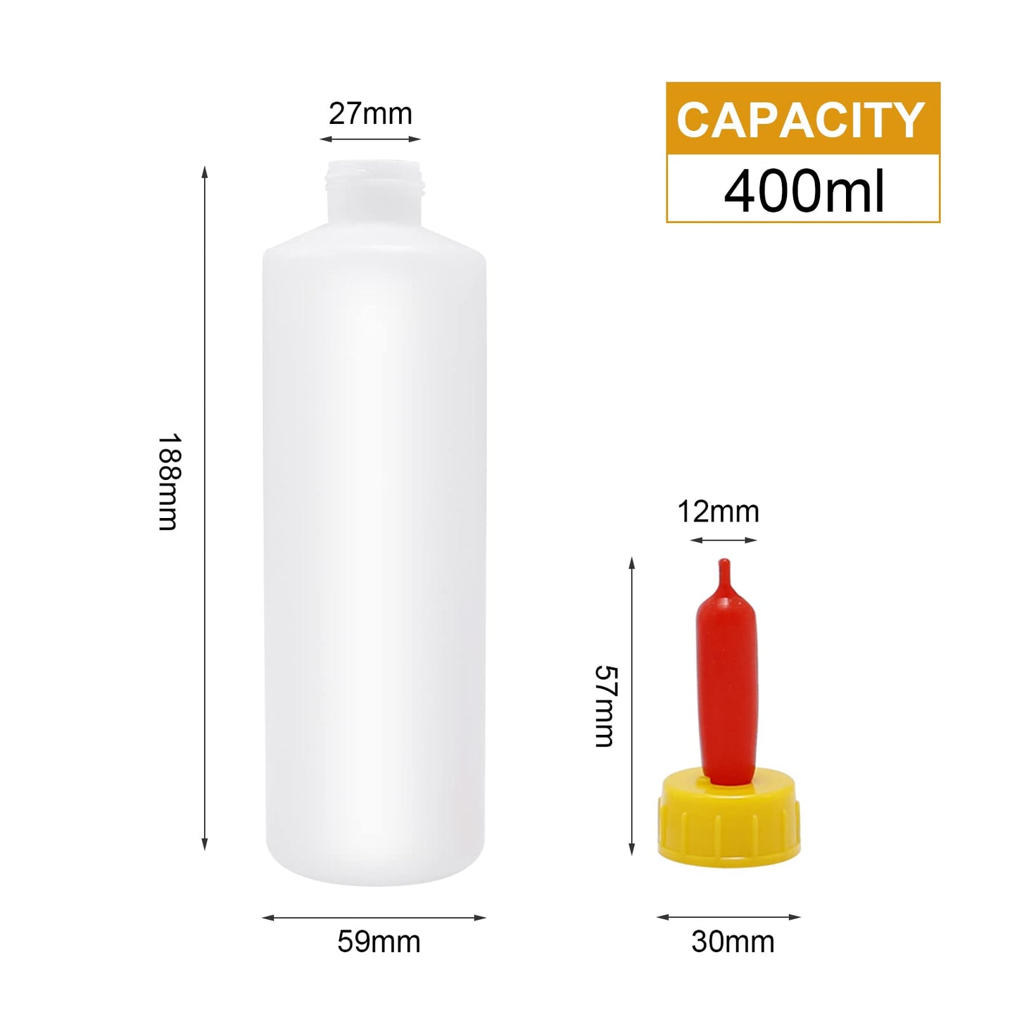 ZUDKSUY 5 Sets 400ml Lamb Feeding Bottle, Lamb Goat Nipples, Kid Livestock Drink Bottle, Goat Bottles for Feeding Baby Goats, Milk Feeder Bottles for Farm
