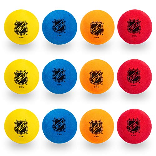 Franklin NHL Foam Mini Hockey Balls -12 Pack
