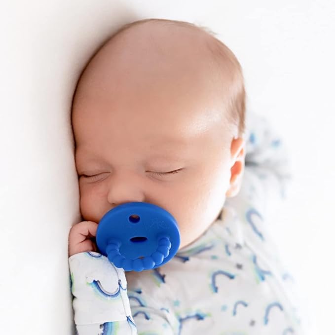 Ryan & Rose Cutie PAT Pacifier Teether (Slant, Memphis)