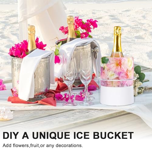 Ice Bucket Mold, DIY Acrylic Ice Mold Wine Bottle Chiller,DIY Ice Bucket Mold for Wine Champagne and Cocktails,Ideal Gift ...
