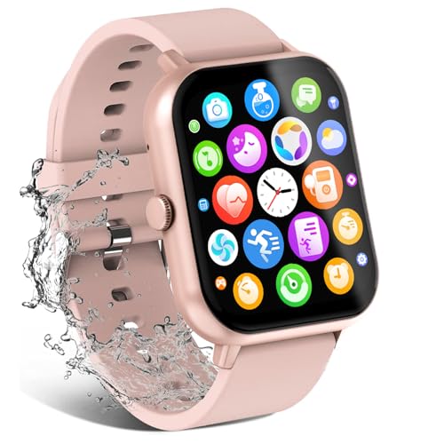 Smart Watch for Men Women Compatible with IOS Android Phone, 1.83" Full Touchscreen IP68 Waterproof Smart Watches,Fitness ...