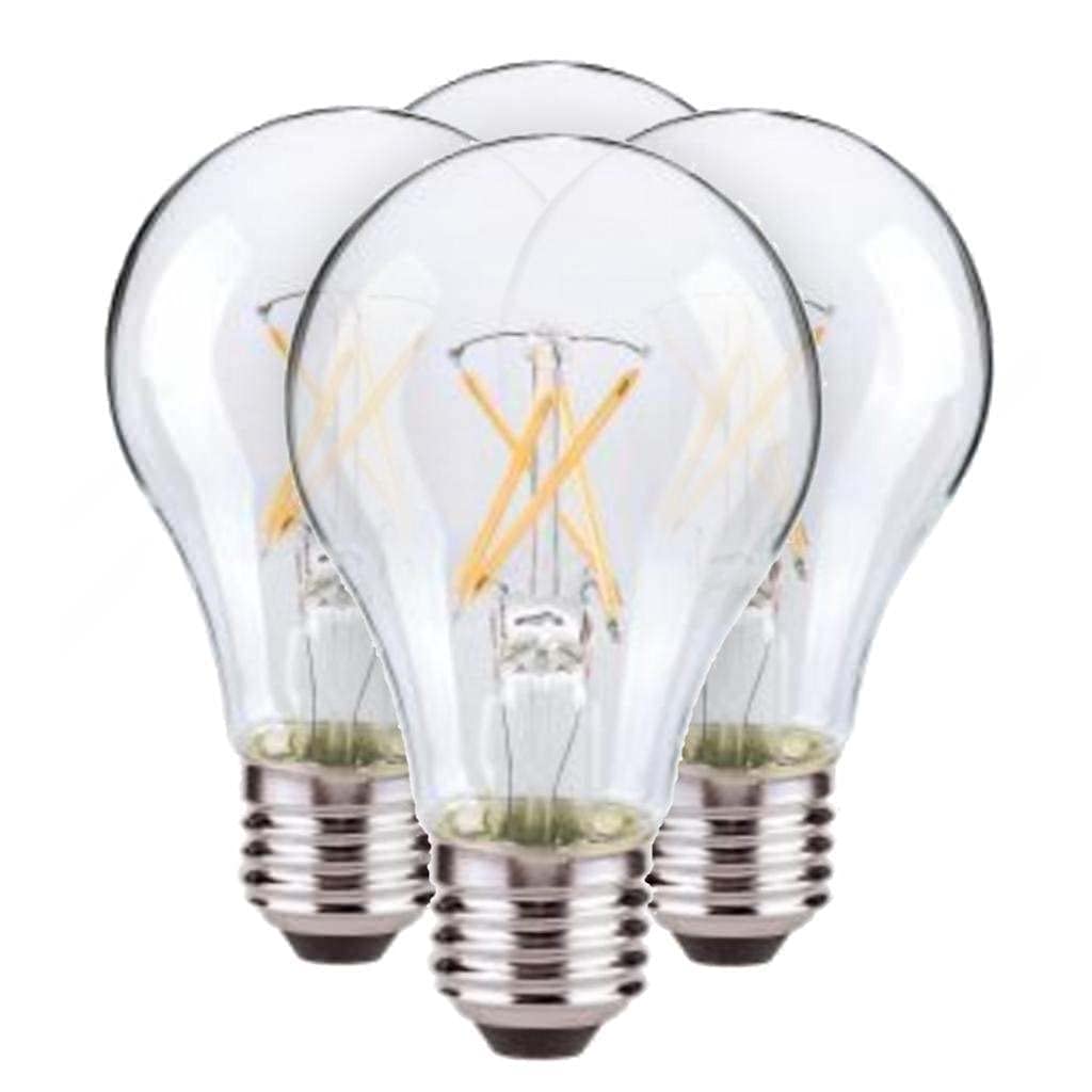 Satco S21713 Warm White 7.5A19/Cl/Led/E26/27K/120V/4Pk44